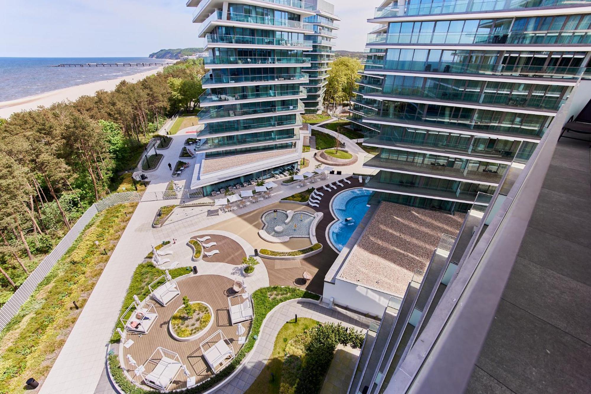 Wave Sea View Private Apartment - A864 Miedzyzdroje Eksteriør bilde